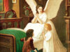 Les Saints Anges Gardiens  nous préservent d'une foule de maux et de dangers, ils éloignent de nous les occasions du péché.