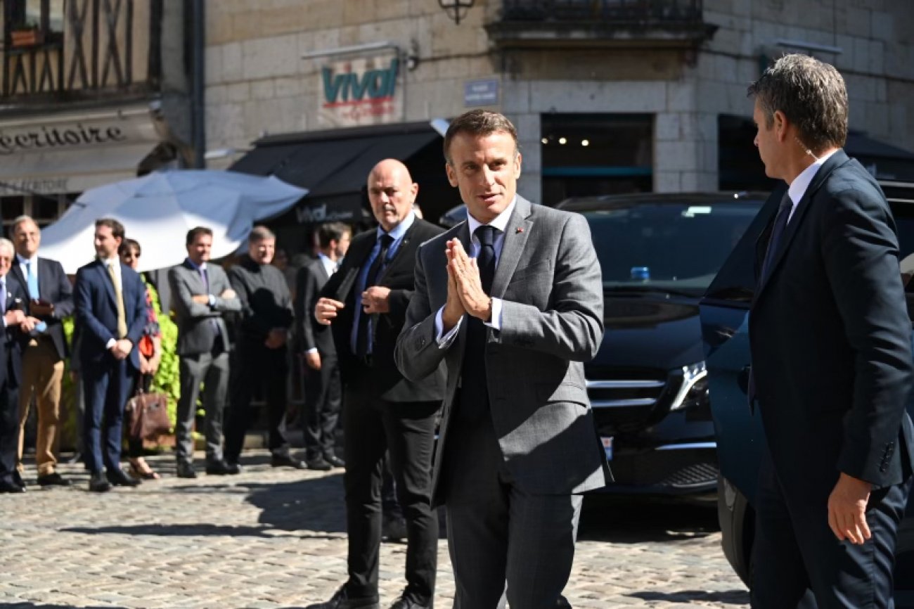 Macron en visite à Semur-en-Auxois : la ville paralysée
