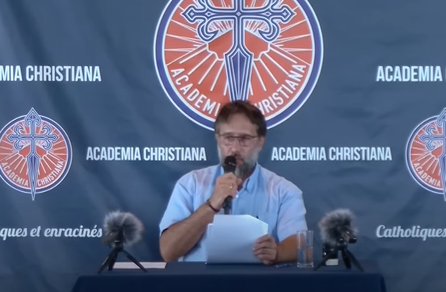 Plaquevent explique le mondialisme chez Academia Christiana