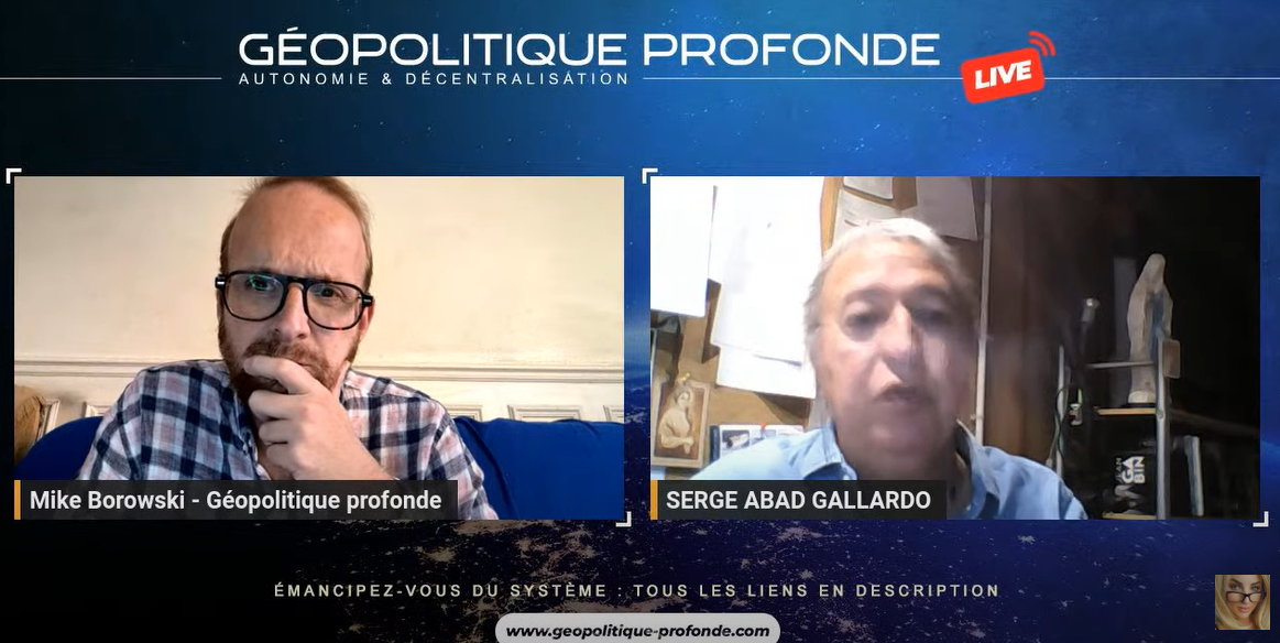 Serge Abad-Gallardo chez Géopolitique profonde sur la franc-maçonnerie en politique