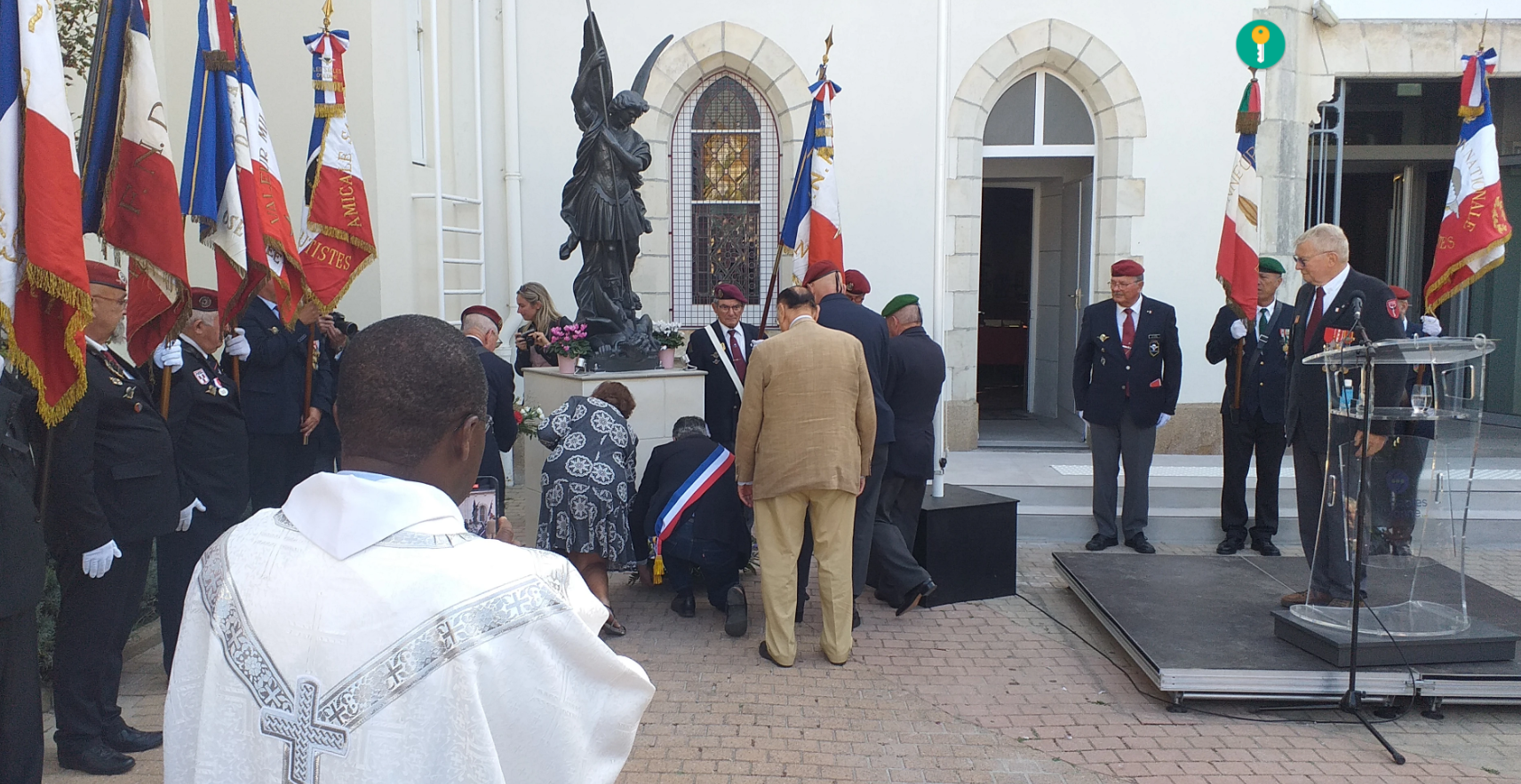 Le discours du Maire des Sables d’Olonne lors de la Saint Michel . St-michel-sables-dolonne-ceremonie