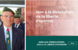 Le Colonel Jean-Jacques Doucet contre la dissolution de Civitas