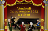 Le groupe Sainte-Cécile propose une nouvelle tournée de concerts-conférence fin novembre.
