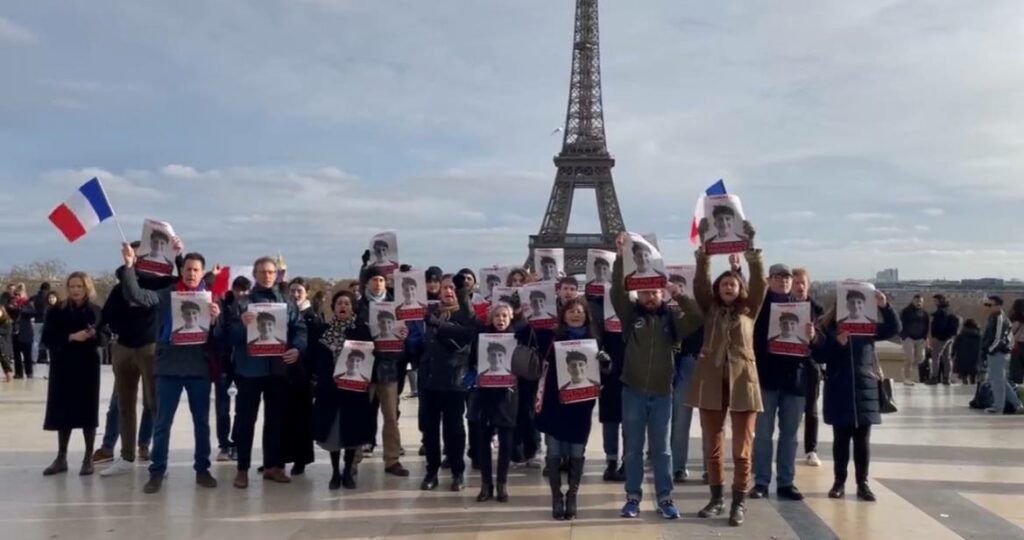 Justice pour Thomas !, à Paris