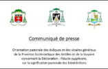 Les évêques des Antilles françaises interdisent la bénédiction des couples homosexuels et en situation irrégulière