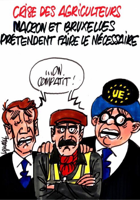 Ignace - Bruxelles, Macron et les agriculteurs