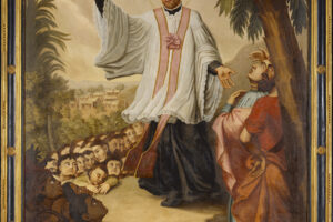 Saint François Xavier, prêtre de la Compagnie de Jésus et confesseur, apôtre des Indes.