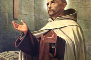 Saint Jean de la Croix, confesseur et docteur de l'église, coopérateur de sainte Thérèse dans la réforme des Carmes.