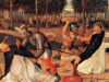 Saint Pierre, de l'Ordre des Frères Prêcheurs, martyr, qui souffrit pour la foi catholique