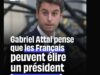 Gabriel Attal se voit-il en premier président homosexuel déclaré ?