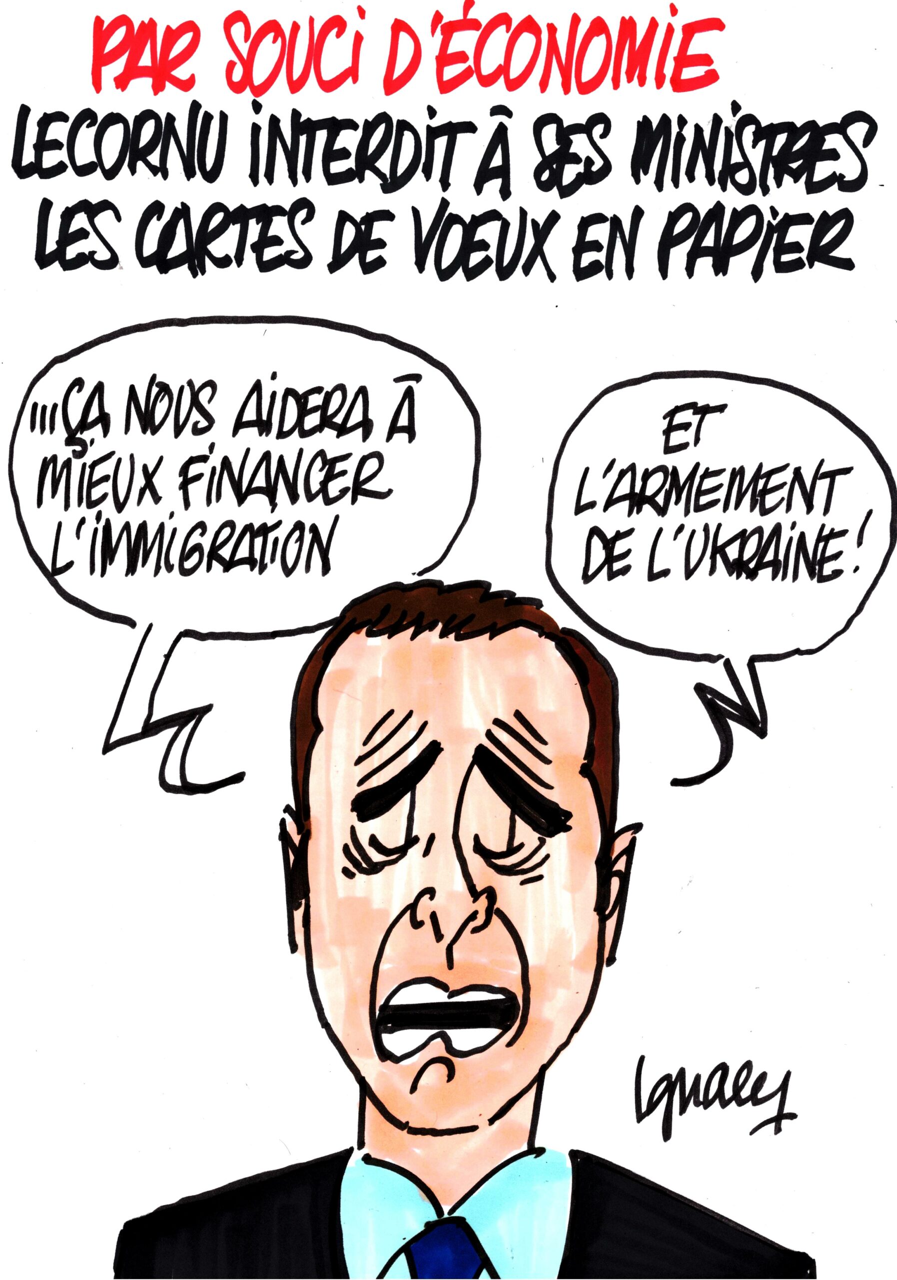 Ignace - Économie de cartes de vœux en papier