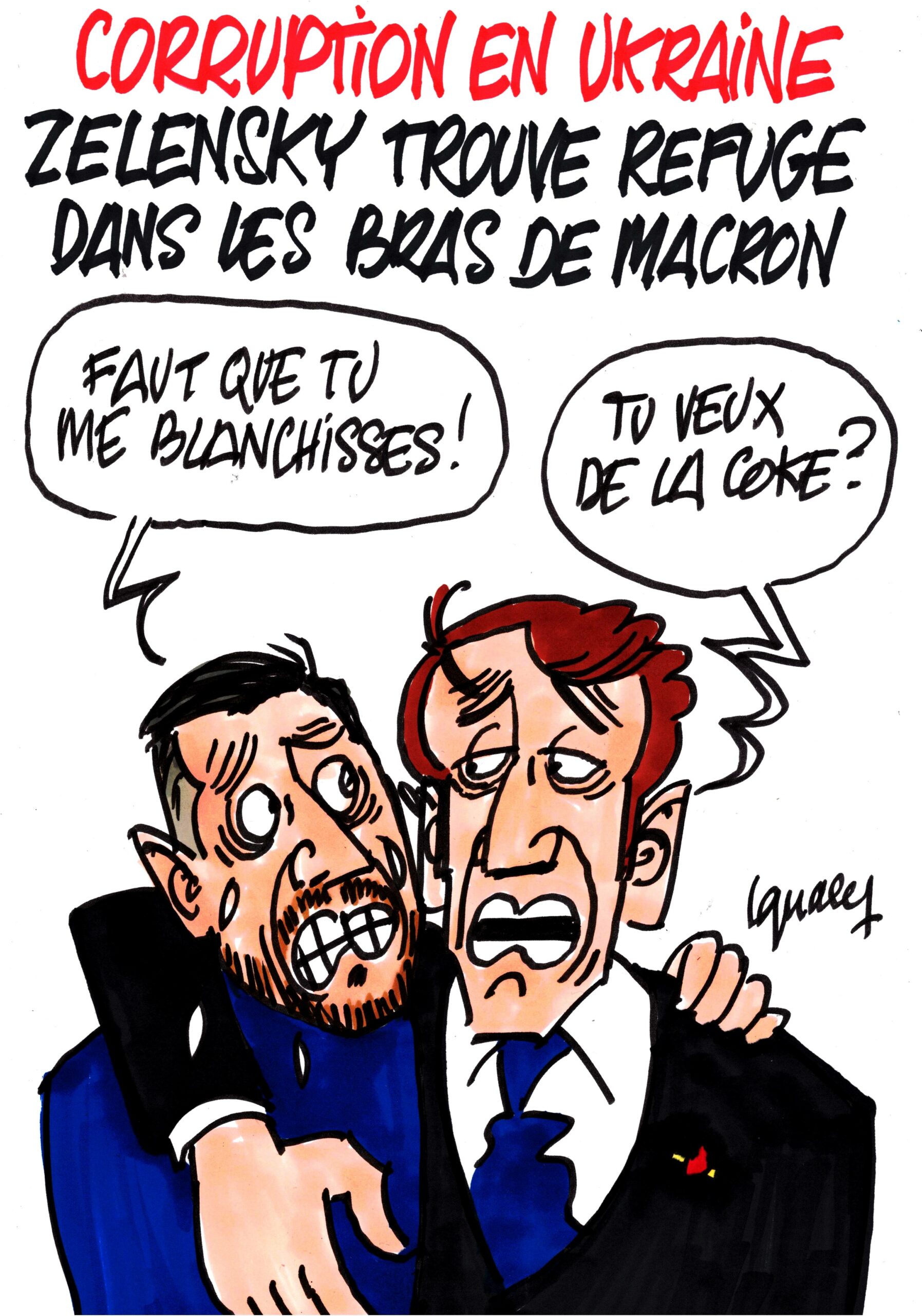 Ignace - Zelensky trouve refuge auprès de Macron