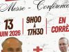 Samedi 13 juin 2026 : Journée du Christ-Roi en Corrèze de 9 H 00 à 17 H 30.