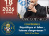 Ne manquez pas la soirée – conférence / dîner – avec M. l’abbé Guy Pagès, le Samedi 18 Avril 2026 à 19 H 00.