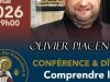 Samedi 16 mai : conférence-dîner avec Olivier PIACENTINI, organisé par l’Association Sainte Geneviève.