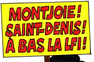 Ignace - Contre-manifestant au rassemblement de Saint-Denis