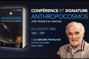 Conférence : « Le retour aux savoirs des Anciens », samedi 4 juillet 2026, à partir de 16 H 00 à la Librairie française, Paris 15ème.