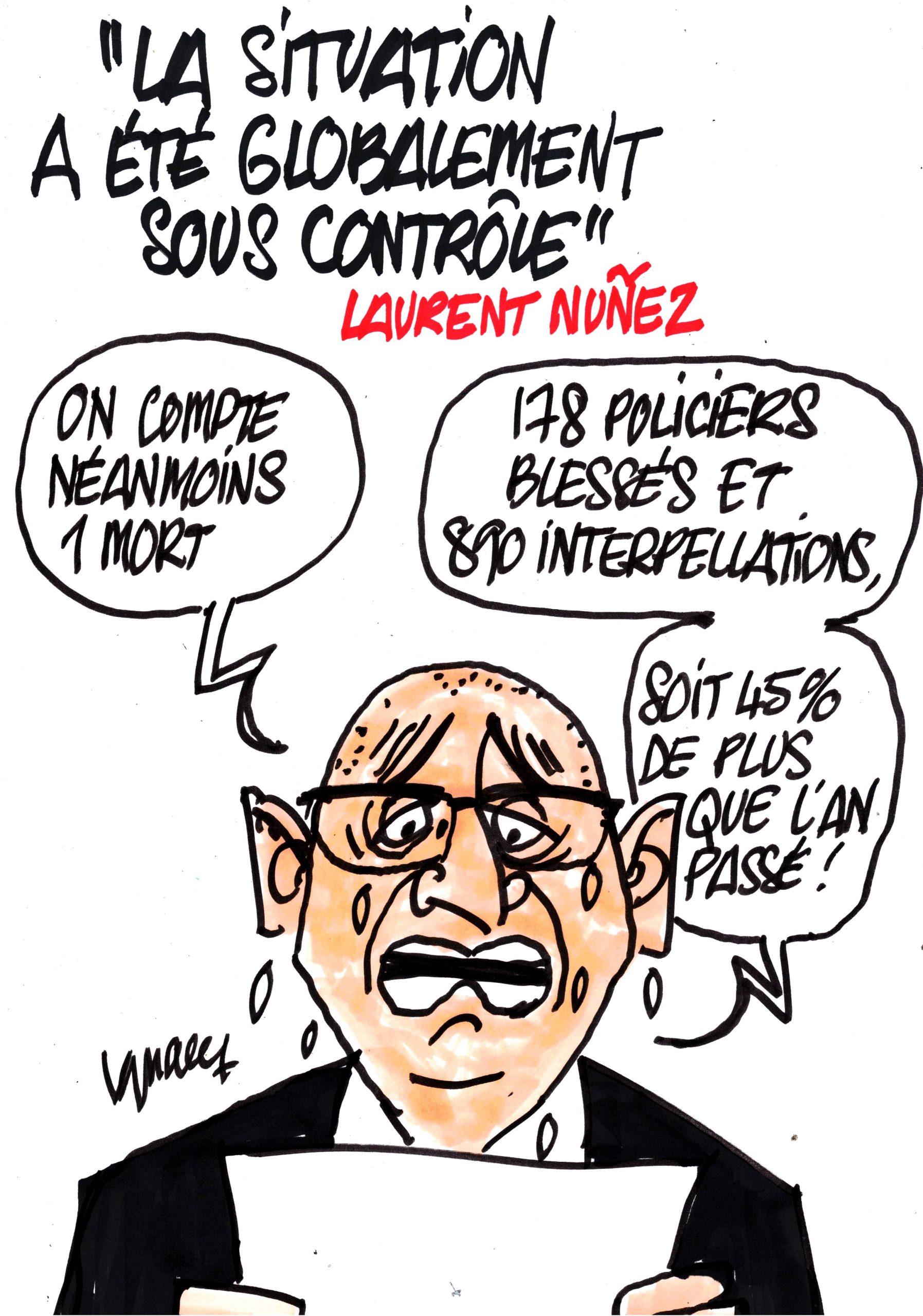 Ignace – « La situation a été globalement sous contrôle »