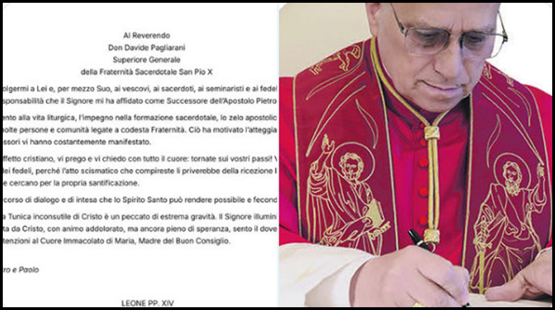 Quoi qu&rsquo;il en soit, Léon a hâte de nous excommunier tous !, par Mgr Carlo Maria Viganò, archevêque.
