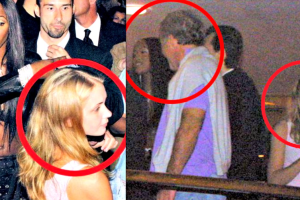 Virginia Giuffre et Epstein vus lors de la fête d’anniversaire de Naomi Campbel