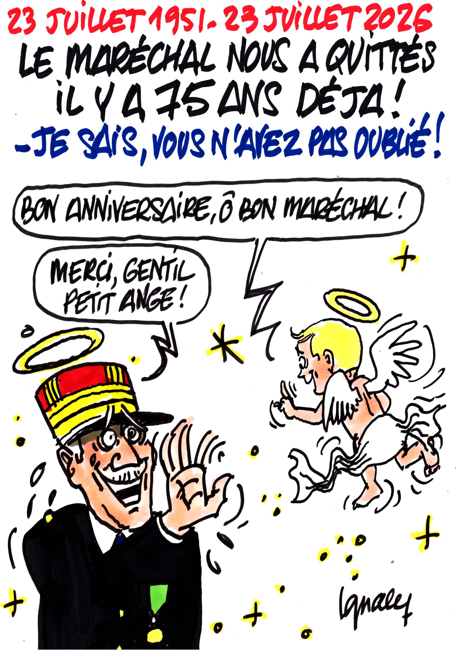 Ignace - Le Maréchal, 75 ans déjà !